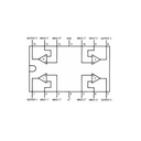 MV324Q Circuito Integrado Amplificador Operacional SMD