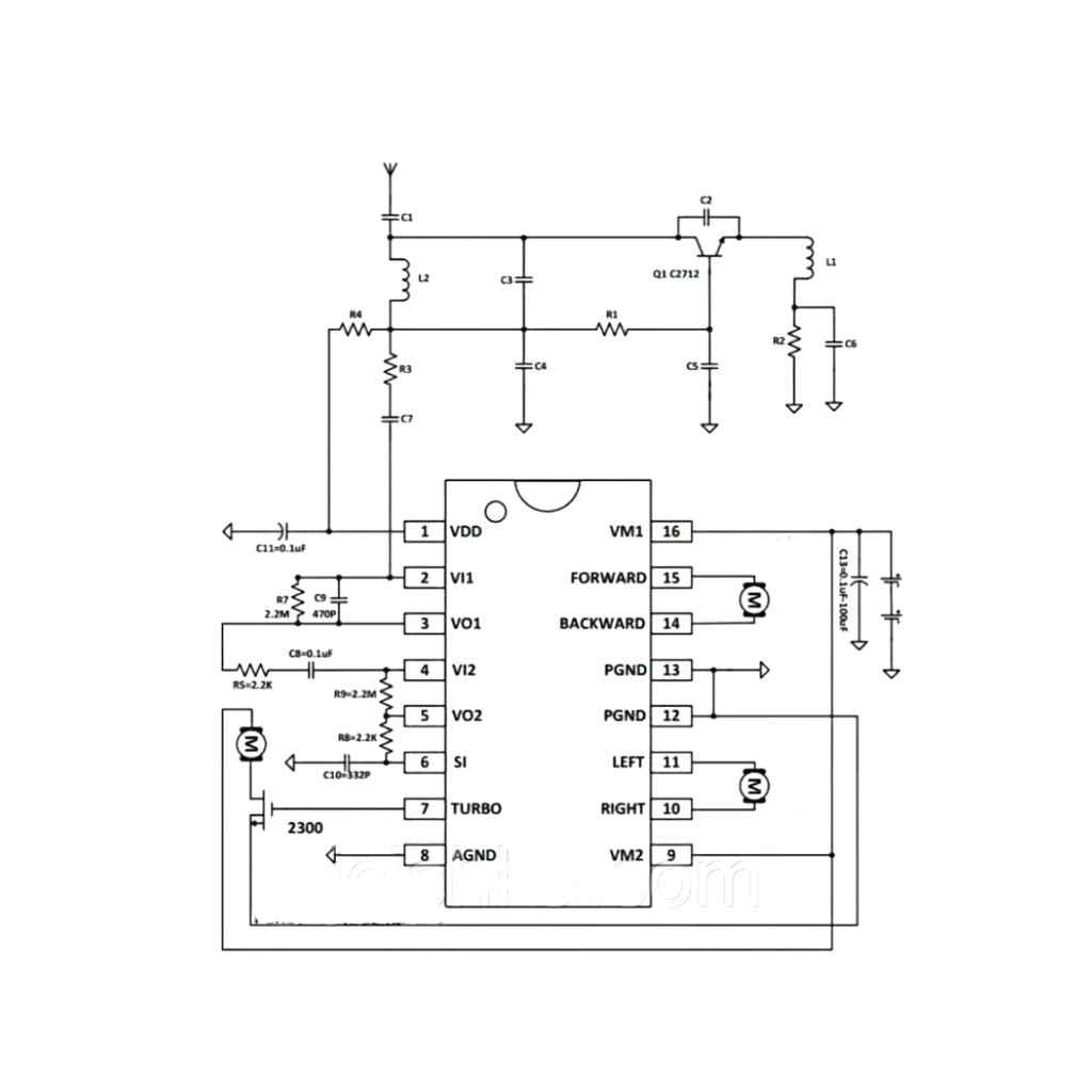 Integrado Mx1608Rx2