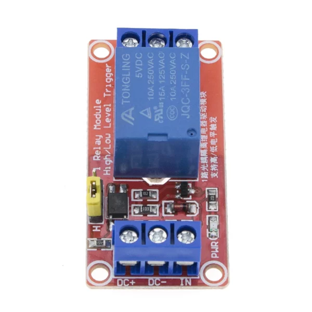 Modulo 1 rele 12V high/low level trigger