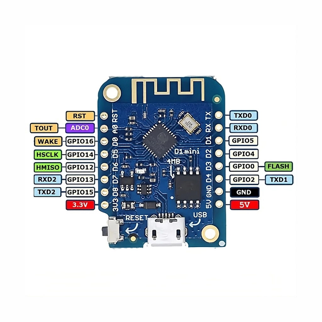 Wemos D1 Mini Pro Módulo WiFi ESP8266EX 4MB