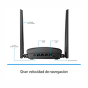 Repetidor / Router Wi-Fi, 2,4 GHz (B/G/N), hasta 20 m de cobertura