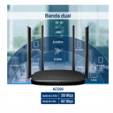 Repetidor / router Wi-Fi, 2,4 GHz y 5 GHz (B/G/N/A/AC), hasta 30 m de cobertura