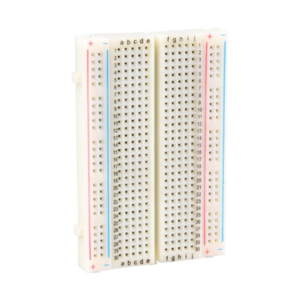 Protoboard Media Galleta 400 Puntos Beige