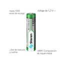 Baterias Recargables AAA/1100 Steren
