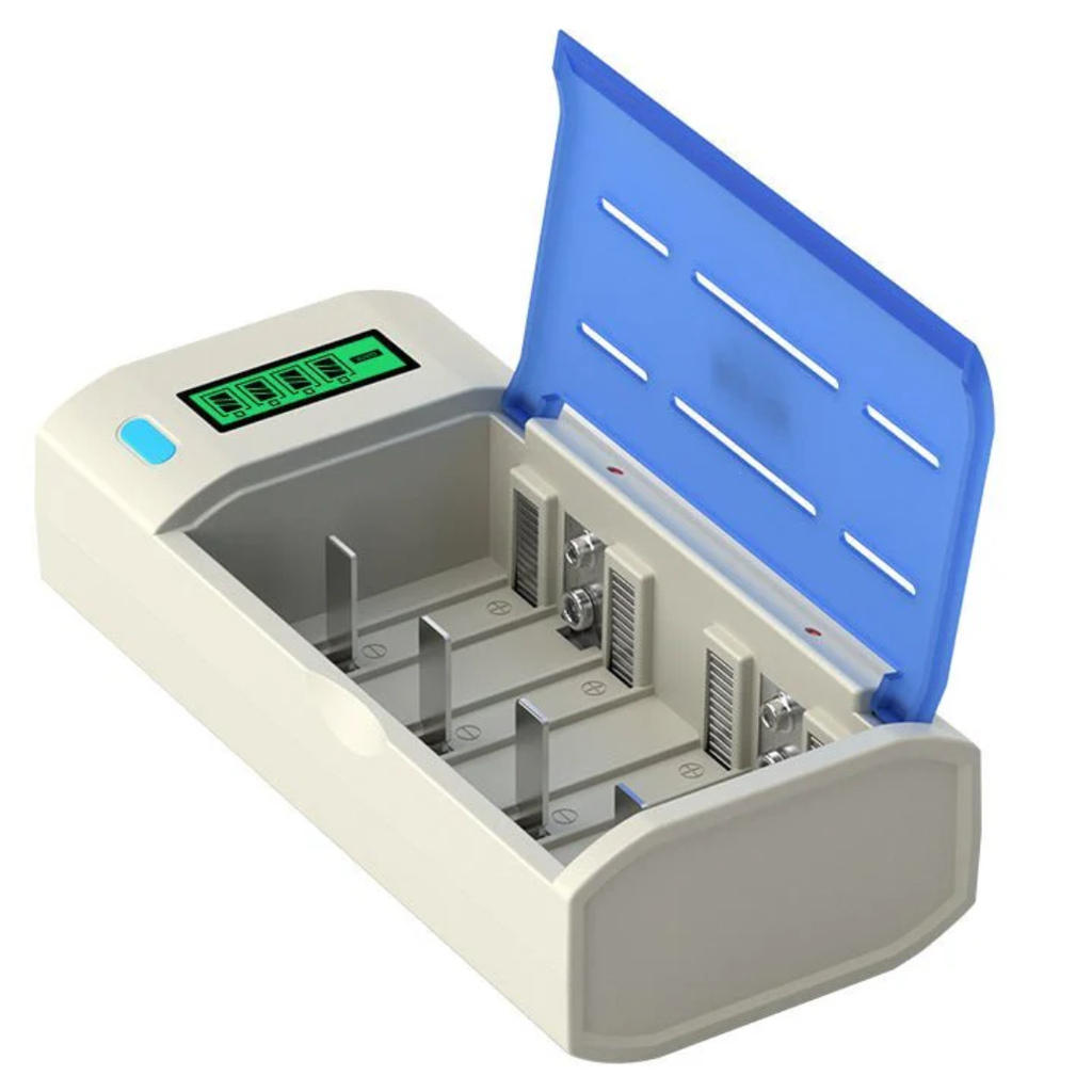 Cargador Inteligente Universal AA - AAA - C - D - 9V BESTON