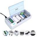 Cargador Inteligente Universal AA - AAA - C - D - 9V BESTON