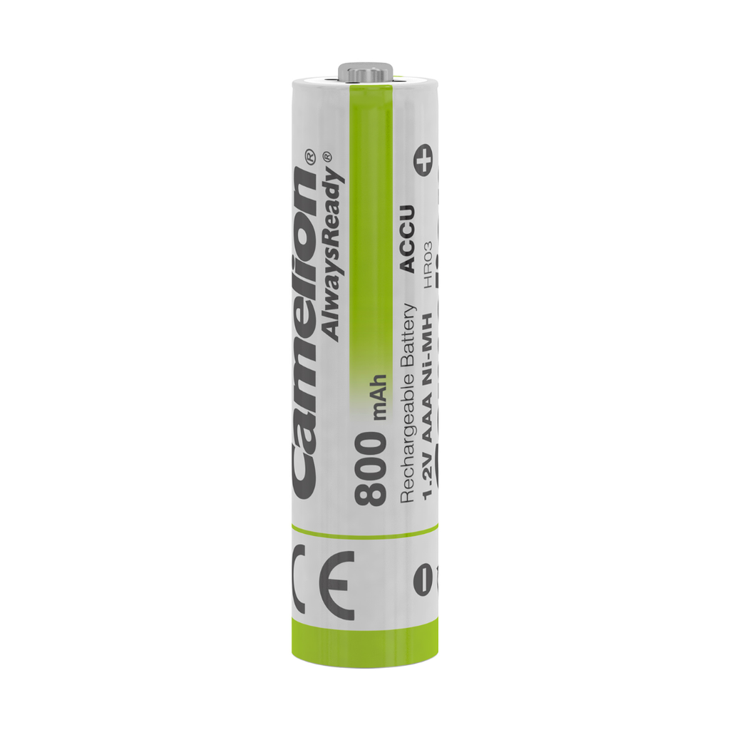 Batería CAMELION Recargable NiMH AAA 1.2V 800mAh Paquete De 4 Baterías