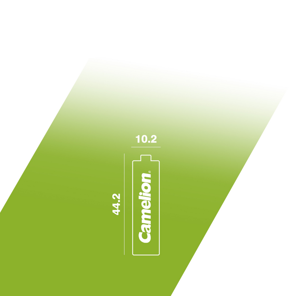 Batería CAMELION Recargable NiMH AAA 1.2V 800mAh Paquete De 2 Baterías