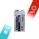 Batería CAMELION De Litio 9V