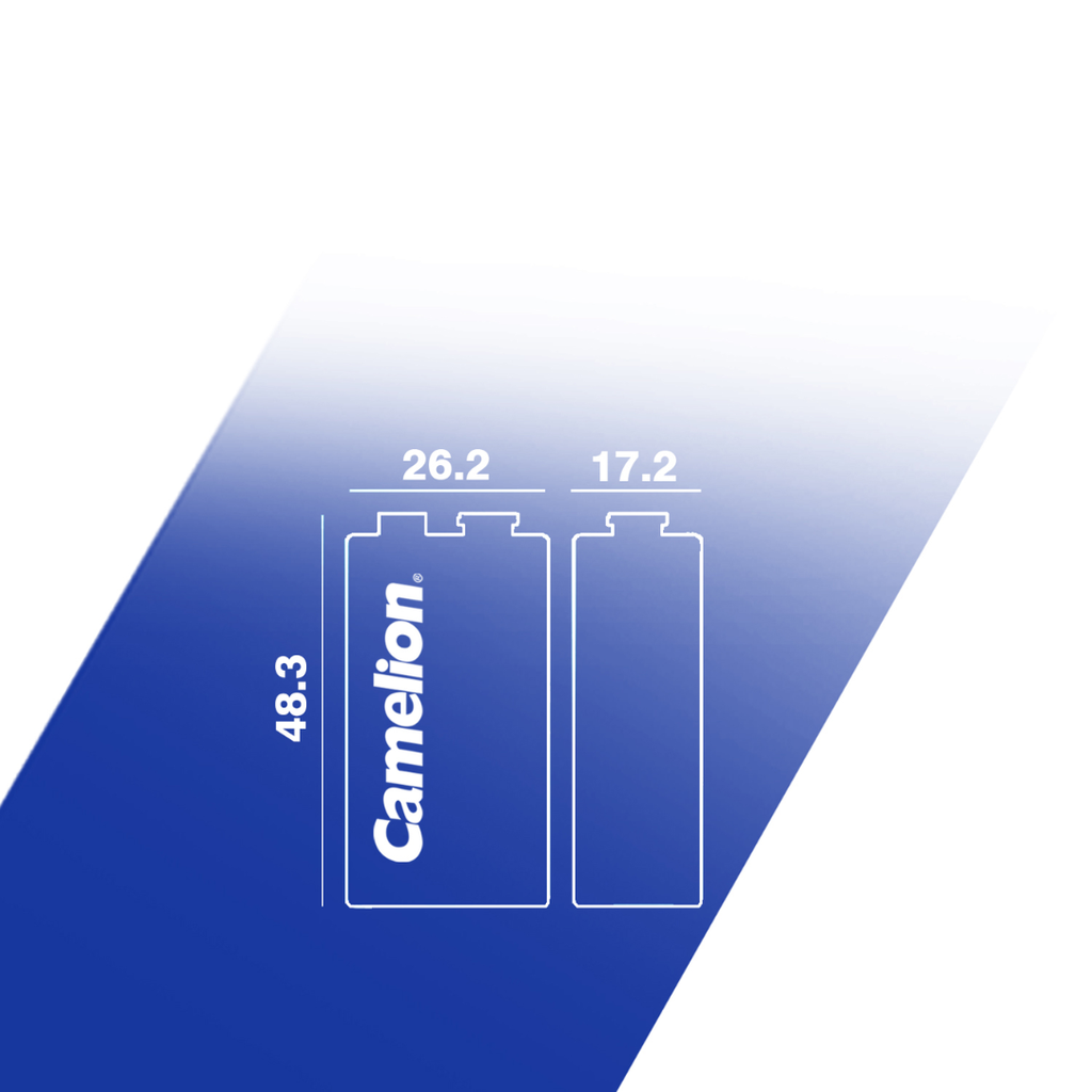 Batería CAMELION De Carbón 9V