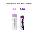Batería CAMELION Ultra Alcalina AAA 1.5V Paquete De 4 Baterías