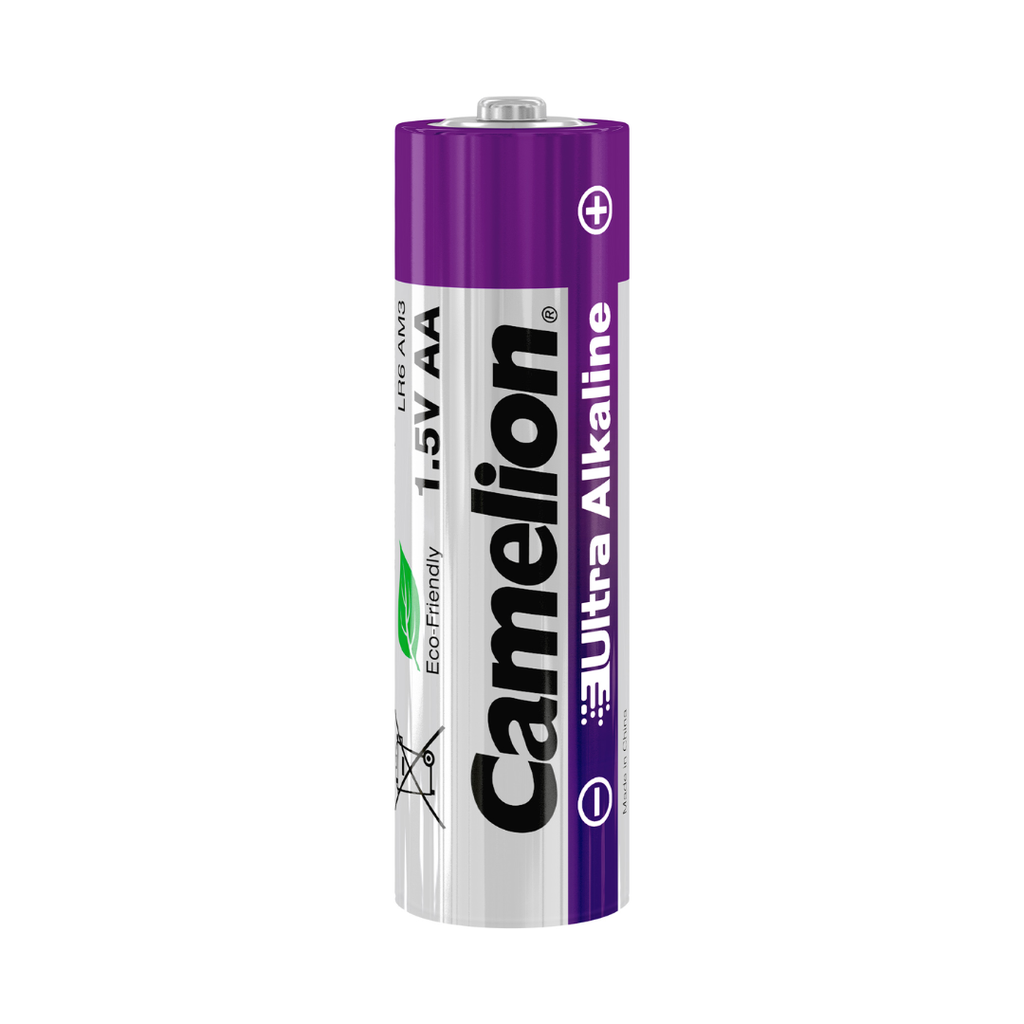 Batería CAMELION Ultra Alcalina AA 1.5V Paquete De 2 Baterías