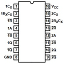 Circuito Integrado CD74HC4538E