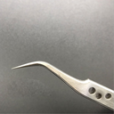 Pinza Antiestatica De Acero Inoxidable Tipo Curva
