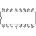 Compuerta 74Ls151 Multiplexor