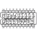 74LS245 Compuerta Buffer OCTAL de 3 Estados