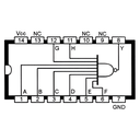 74LS30 Compuerta NAND 8 Entradas
