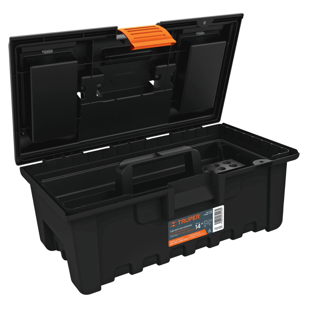 Caja 14" Con Compartimentos Truper