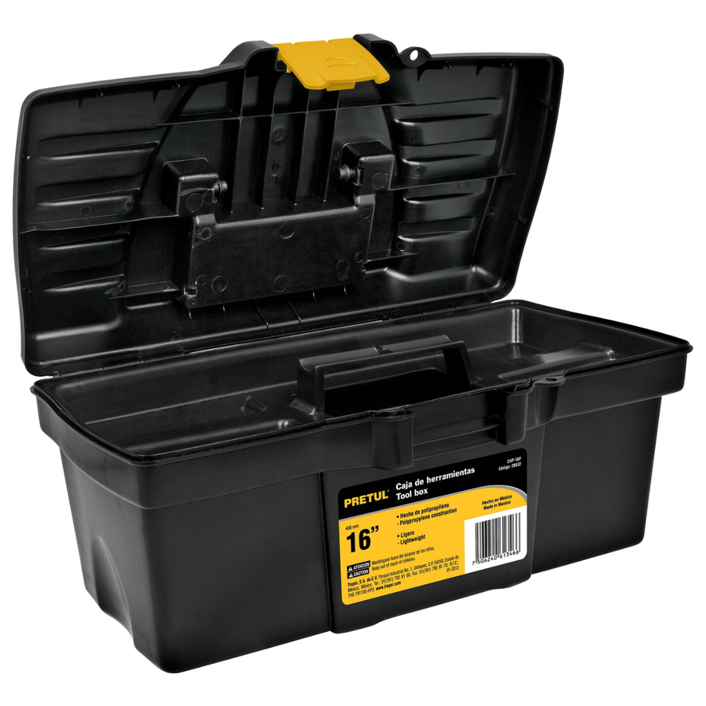 Caja De Herramientas 16" Pretul Chp-16P