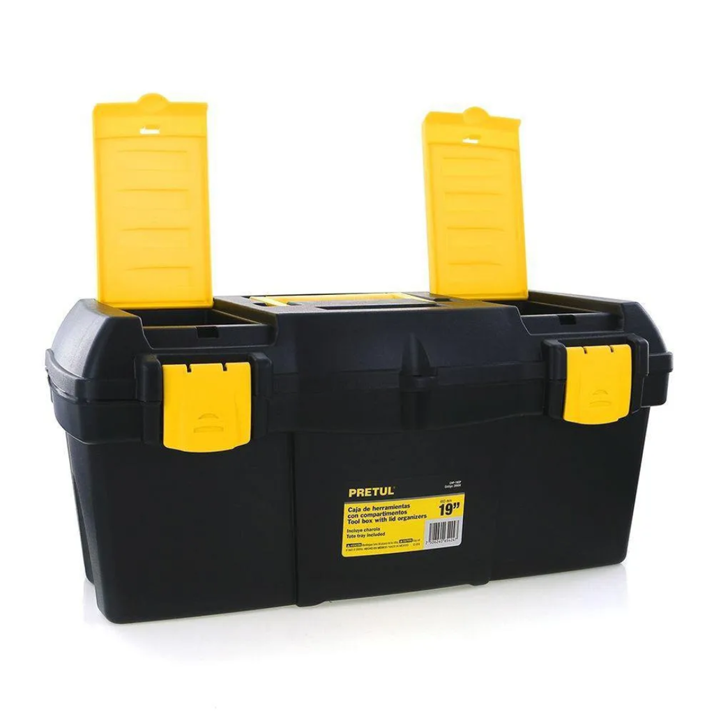 Caja De Herramientas 19" Pretul Chp-19P