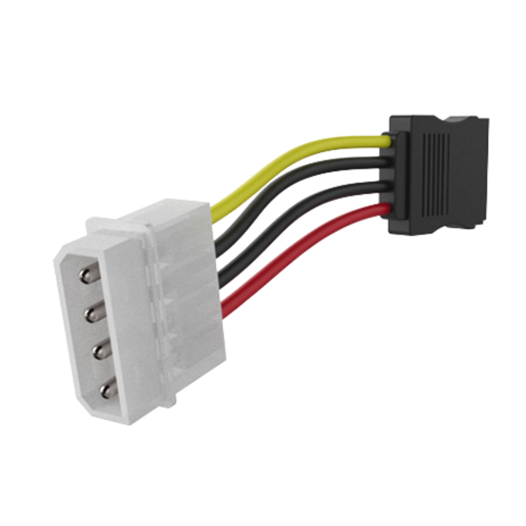 Cable Molex 4 Pines A 15 Pines Sata