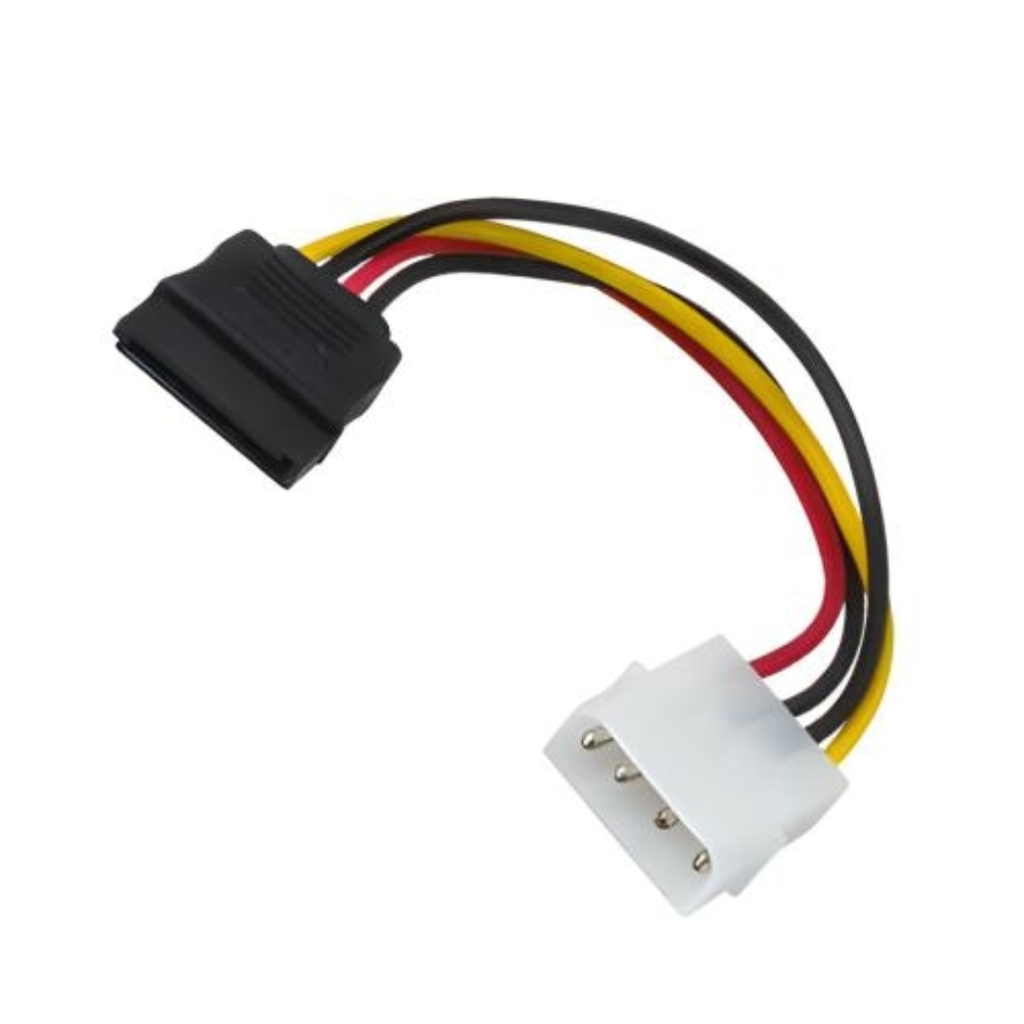 Cable Molex 4 Pines A 15 Pines Sata