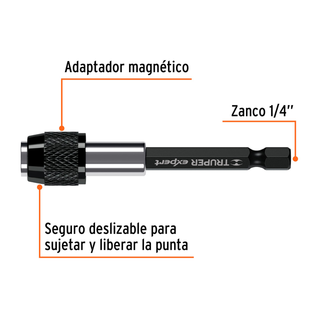 Extension Magnetica Para Barreno Truper