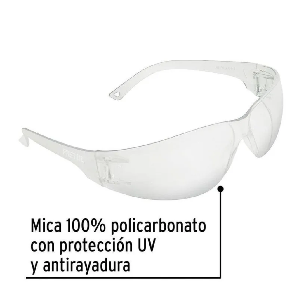 Lentes De Seguridad Transparentes Pretul