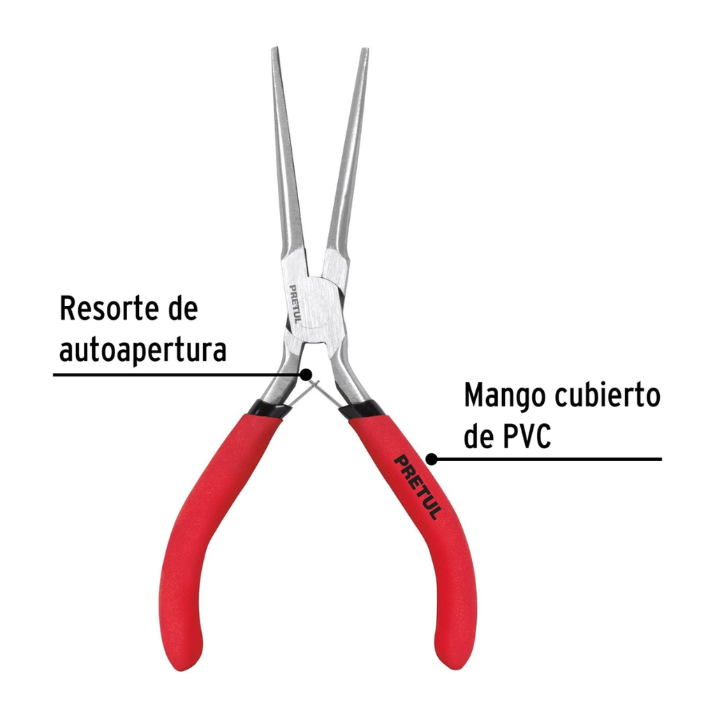 Pinza Larga 6" Pretul