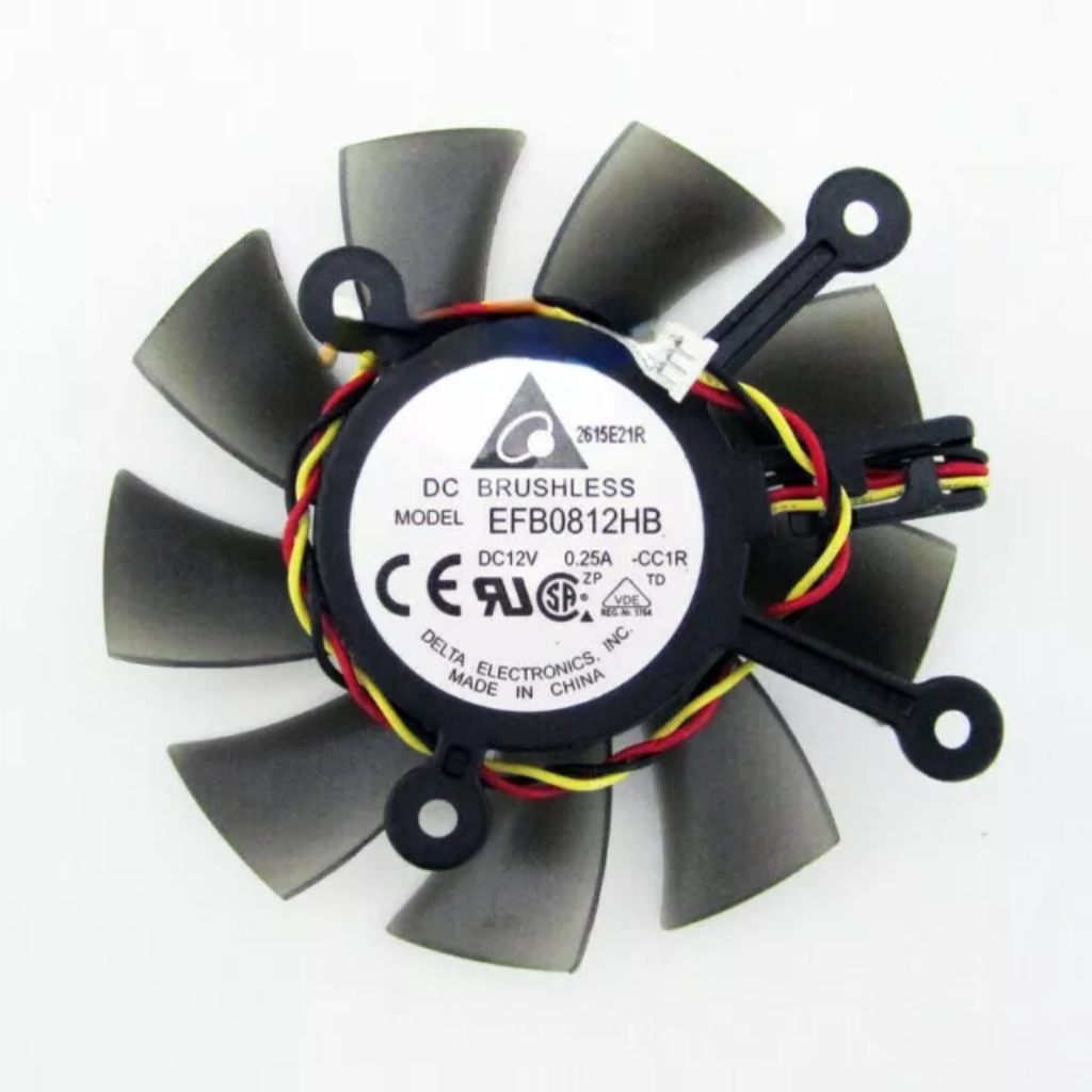 Ventilador DC 30V 0.17A Crouzet 120x120x37mm