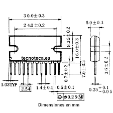 Integrado TA7240AP