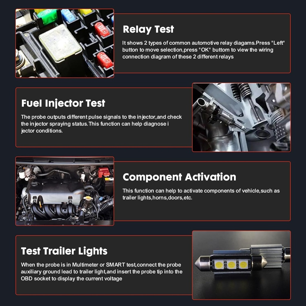 Punta Logica Inteligente Automotriz P200 JDIAG