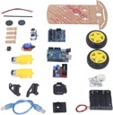 Kit Carro 2 Llantas con Módulos y Arduino UNO SMD