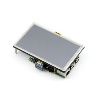 Pantalla Touch 5" Para Raspberry HDMI 800X480 XPT2046