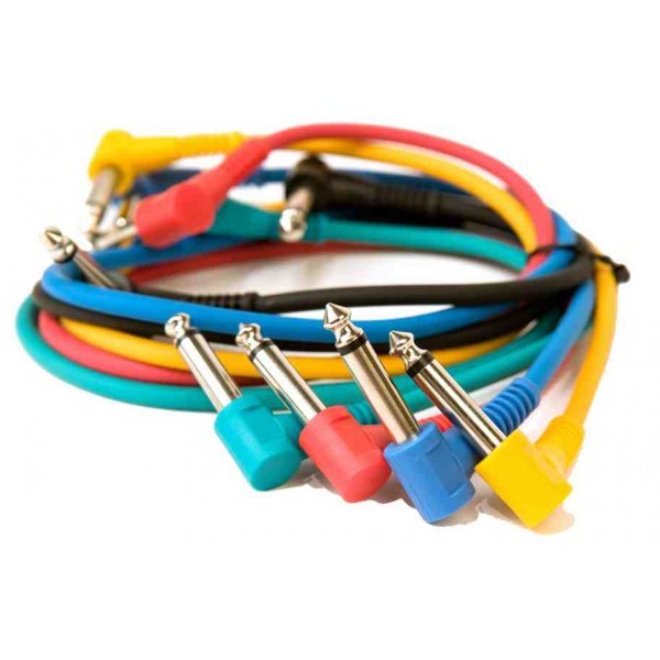 Cable 1/4 Mono A 1/4 Mono Varios Colores Gio Tipo L