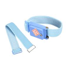 Pulsera Antiestática Inalámbrica Celeste