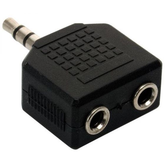 Adaptador 2 Jack 3.5 A Plug 3.5 Stereo