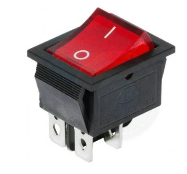 Switch Rocker ON-OFF 4 Pines KCD4 15A 125V 20A 250V