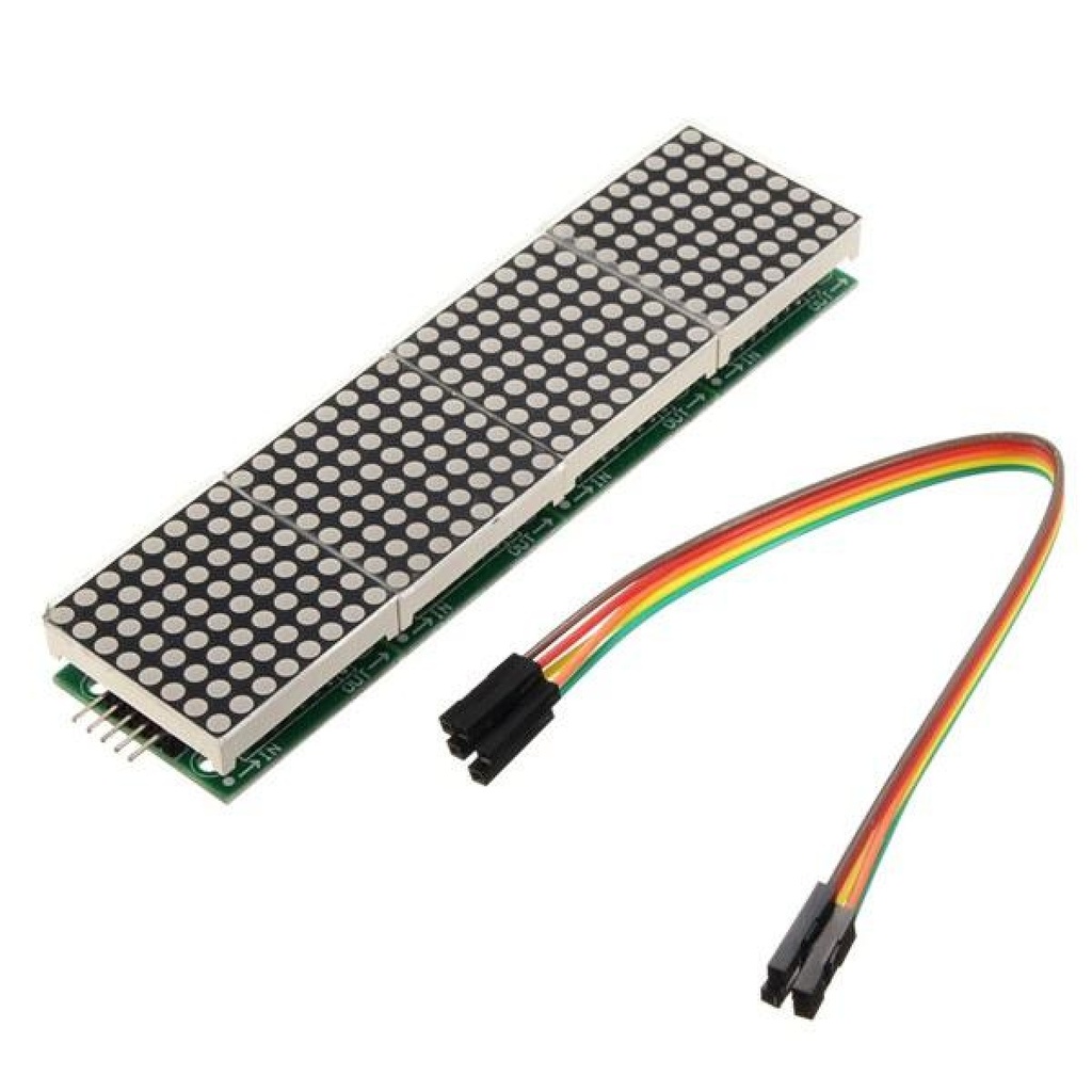 Módulo Matriz Led 8X8 Max7219 4 Matrices