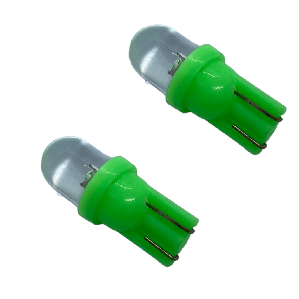 Led  Pellizco 12V 2Pcs Verde