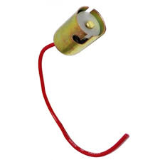 Base Para Foco De 1 Contacto Metálico