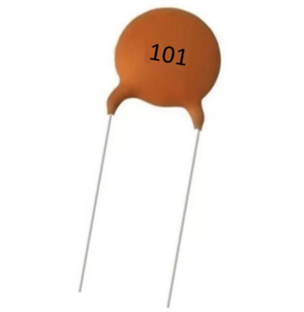 Capacitor Cerámico 101 50V 100pF 0.1nF 0.0001uF
