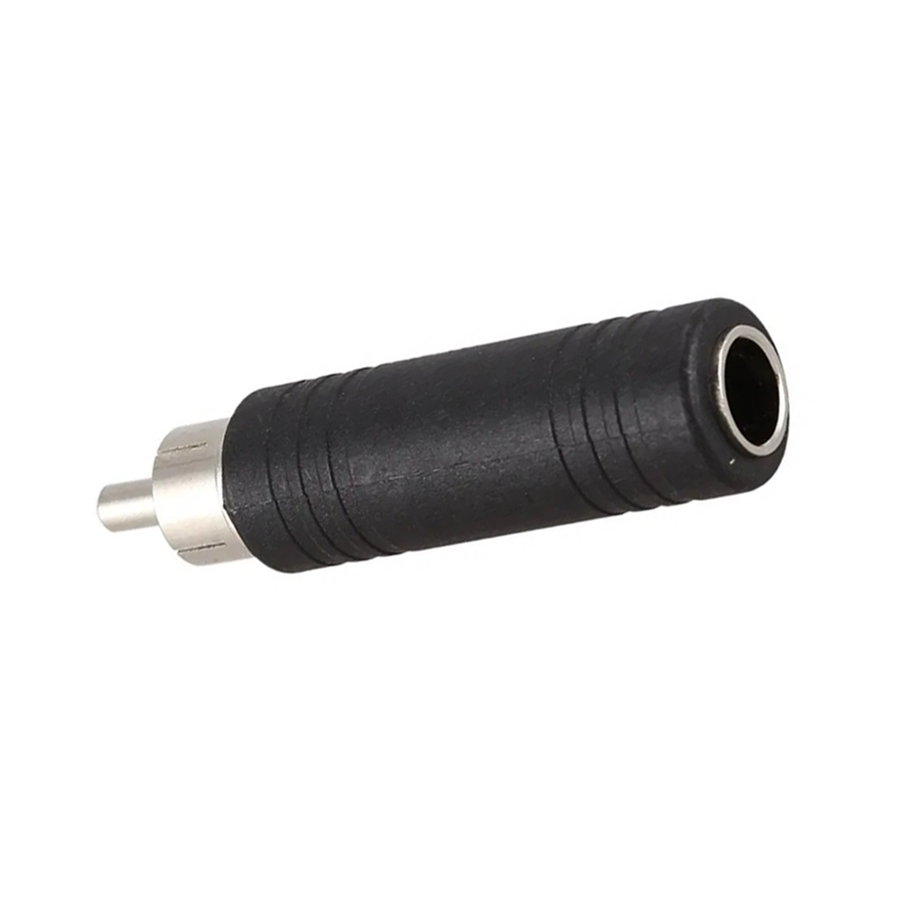 Adaptador 1 Jack De 1/4" A 1 Plug RCA De Plástico