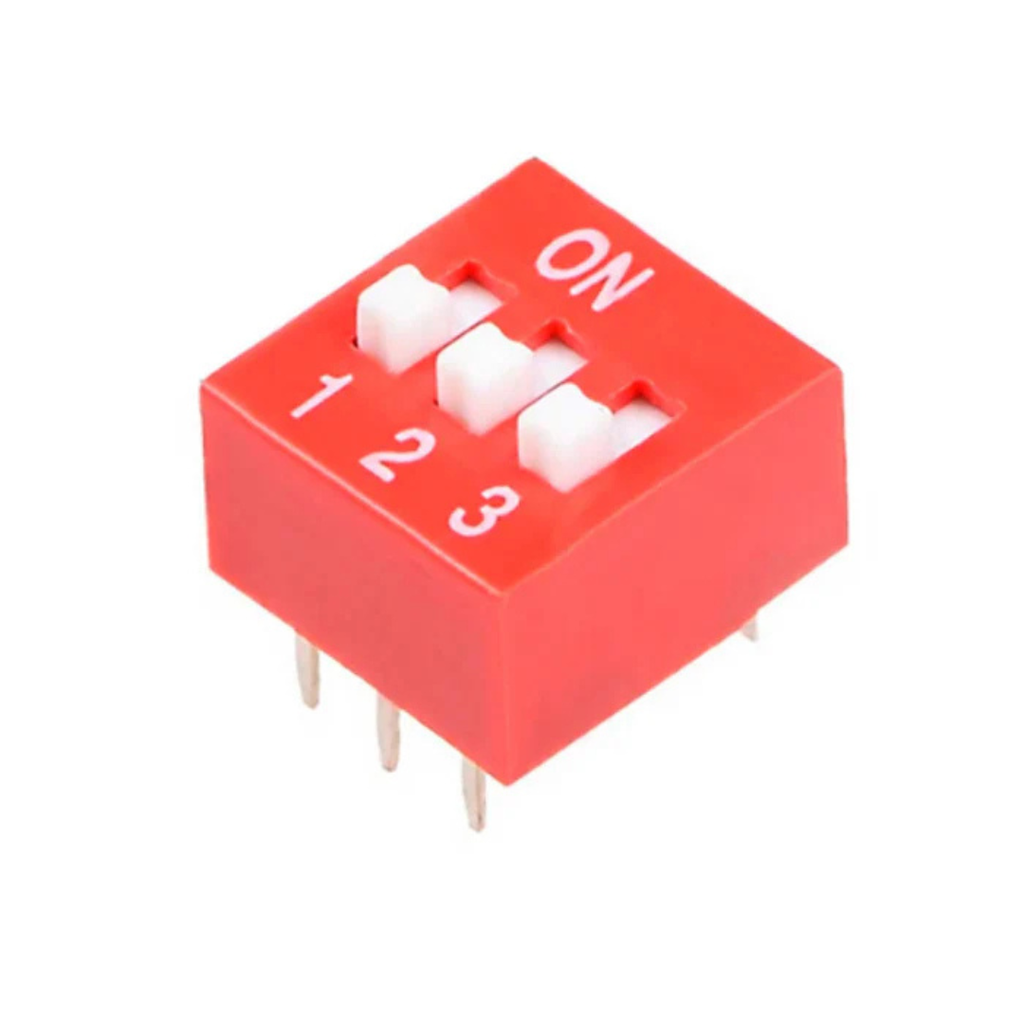 DIP Switch 03 Pines