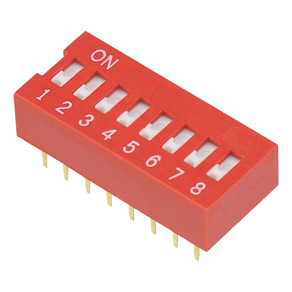DIP Switch 08 Pines