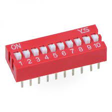 Dip Switch 10 Pines