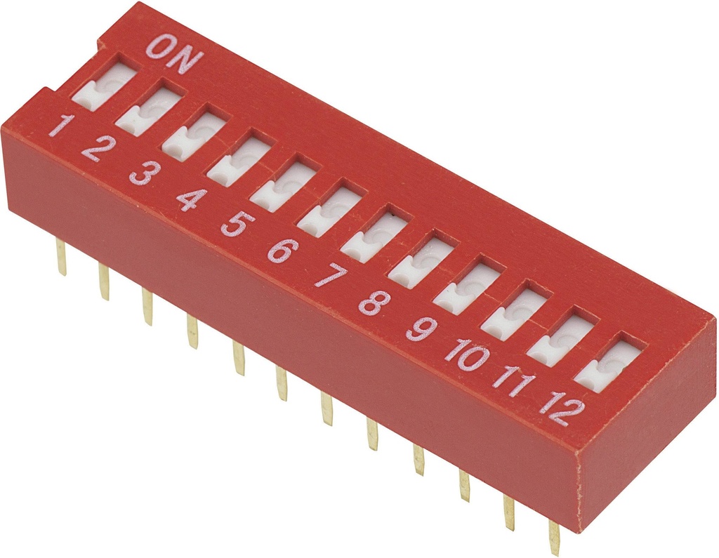 Dip Switch 12 Pines