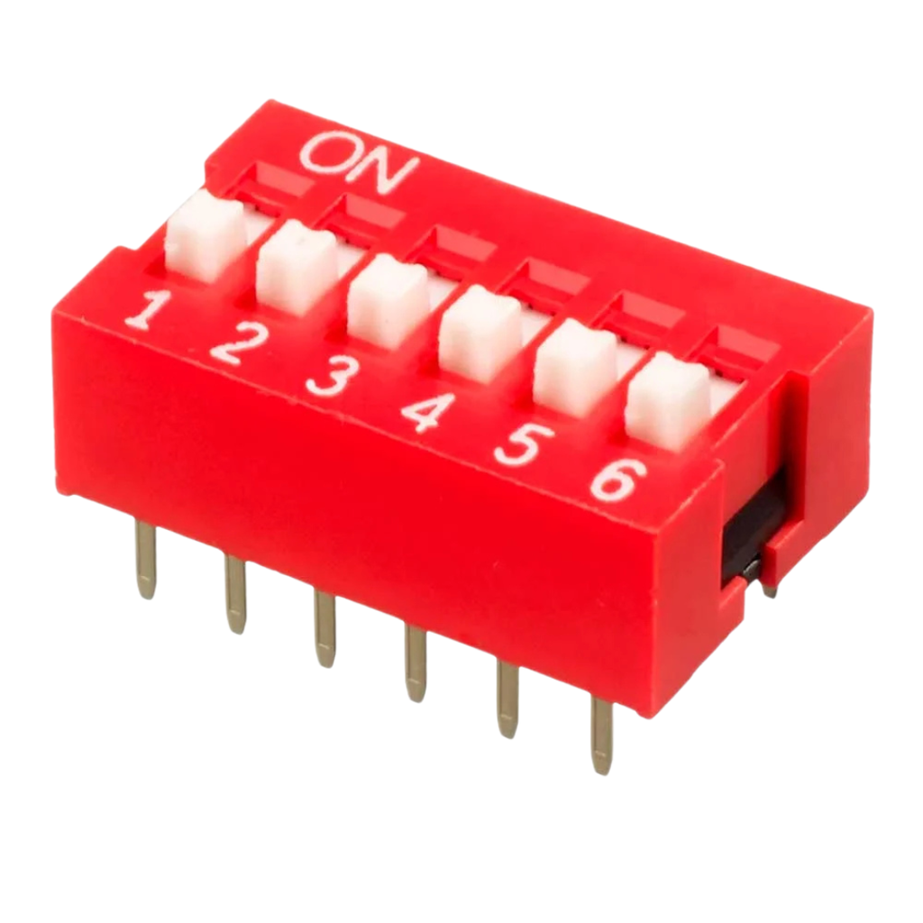 DIP Switch 06 Pines