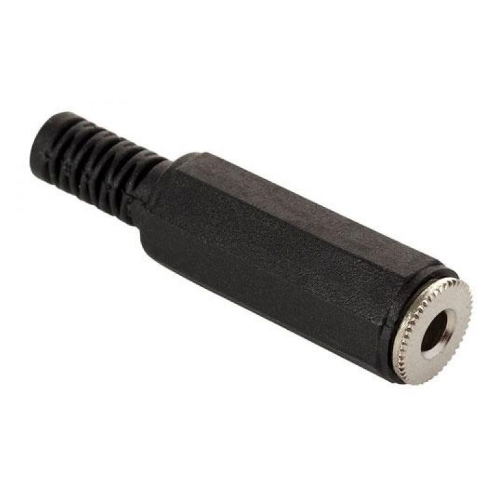 Jack 3.5Mm Stereo Plastico Para Cable