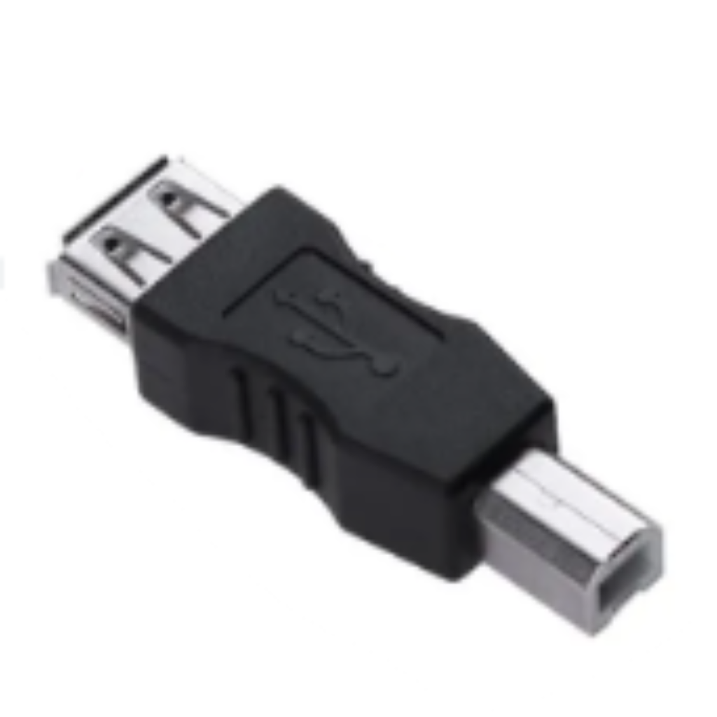 Adaptador USB-A Hembra a USB-B Macho AUDIOPLAIN